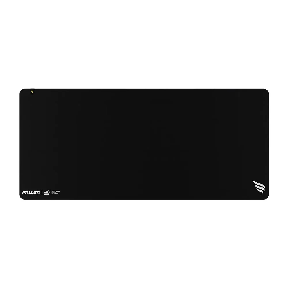 Mousepad Gamer Fallen Super Eco Pantera Estendido 90x40cm Preto Liso Clássico